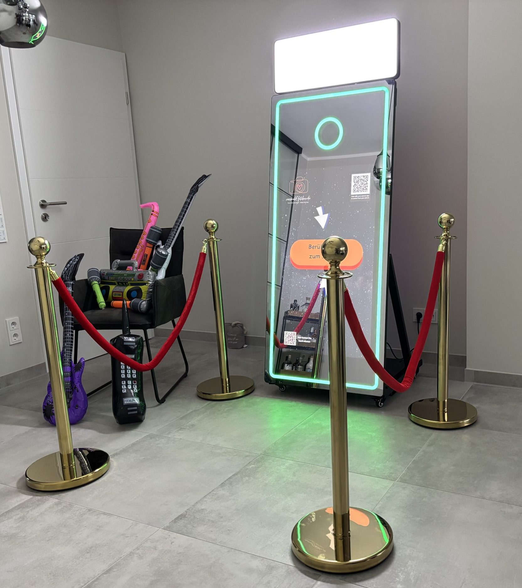 Fotospiegel Premium mit LED-Optik
