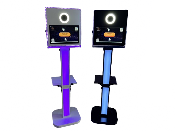 Fotobox Schwarz/Weiß – eleganter, moderner Look für Hochzeiten